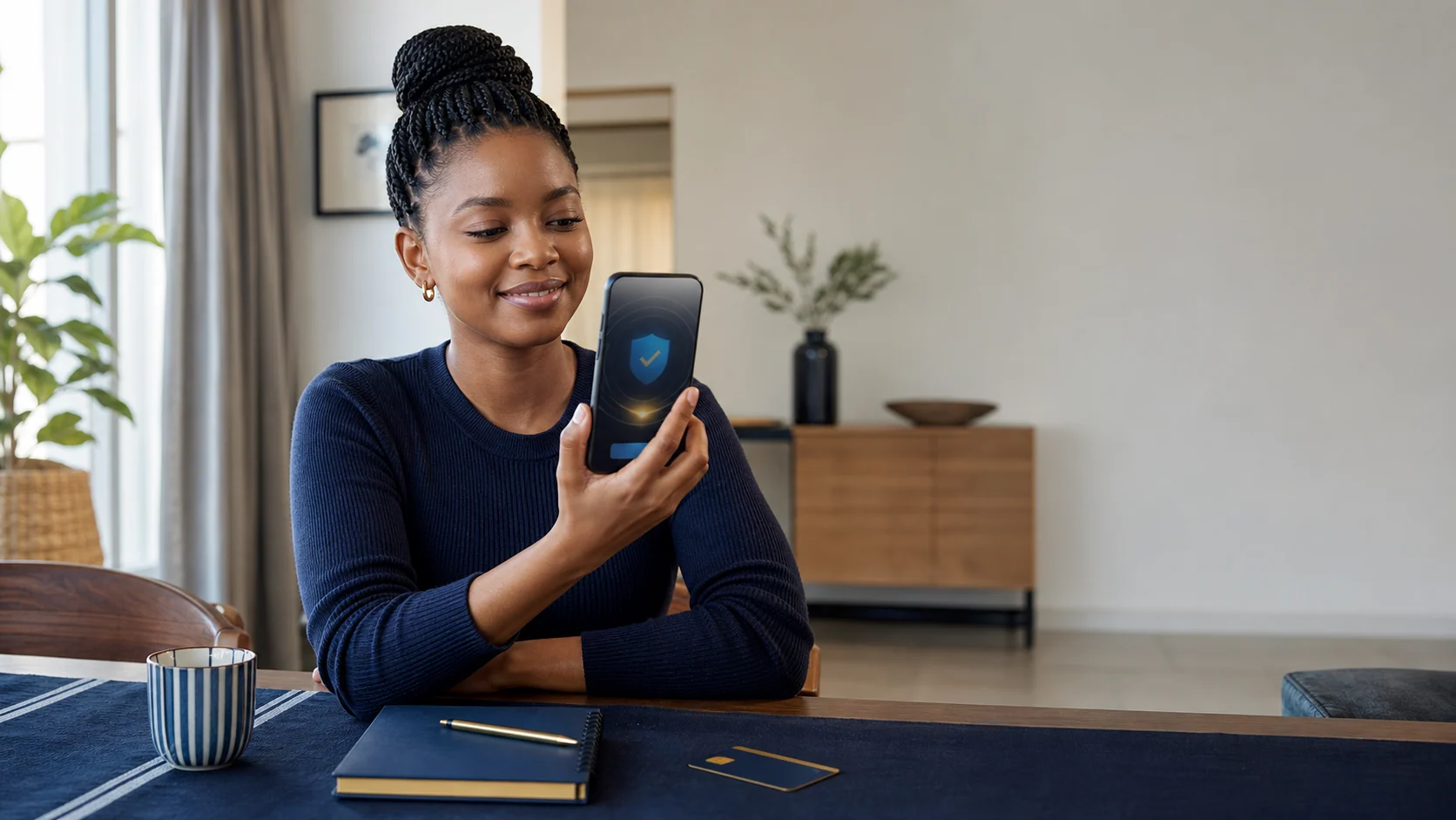 VowRewards Wallet user receiving a private and secure Rand cashout confirmation