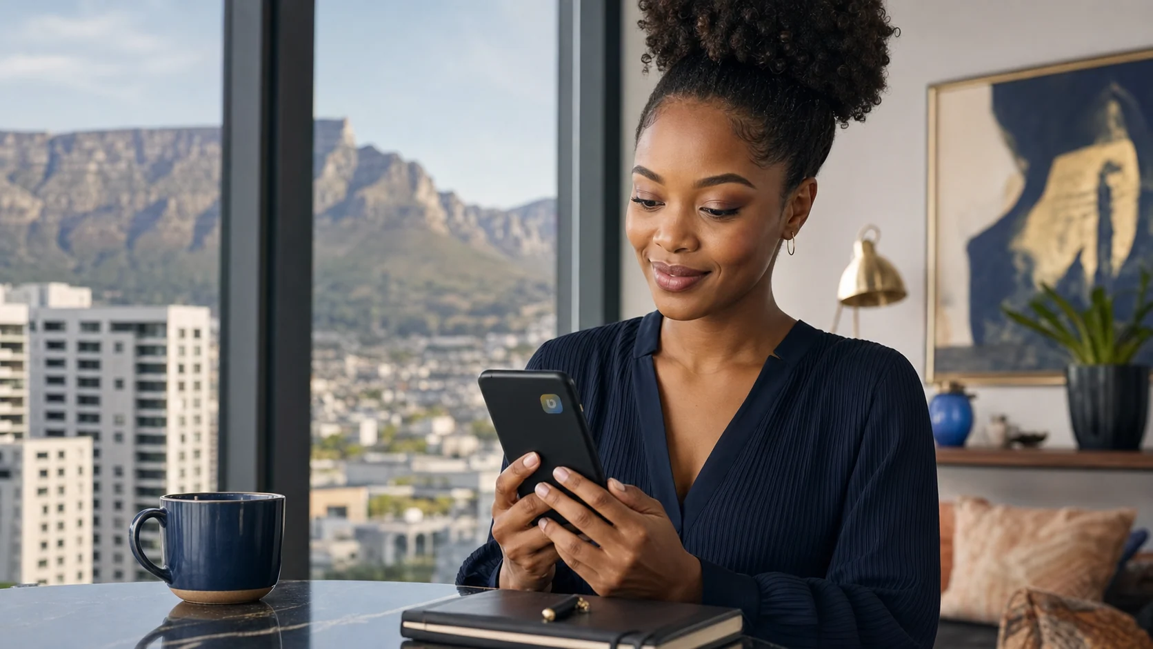 VowRewards Wallet user confidently managing her personal rewards